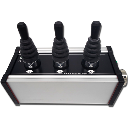 PANEL STERUJĄCY ROZDZIELACZA CETOP 3 JOYSTICKI 2P